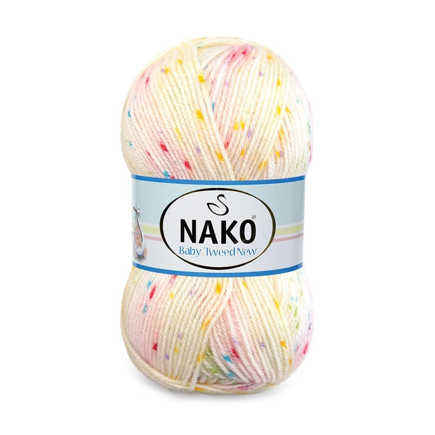 Nako Baby Tweed New yarn, one illustrated colourway