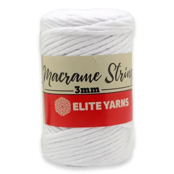 Elite Crafts Macrame String 3mm, example colour
