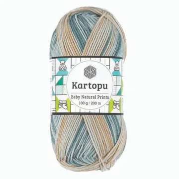 Kartopu Baby Natural Prints, example colour