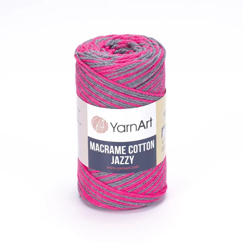 Macrame Cotton Jazzy — example colourway