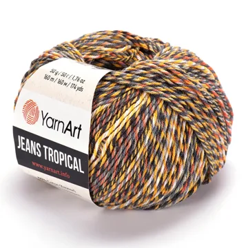 YarnArt Jeans Tropical, example colour