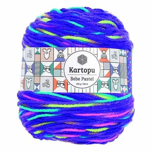 Baby Pastel — example colourway