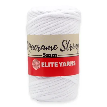 Elite Crafts Macrame String 5mm, example colour